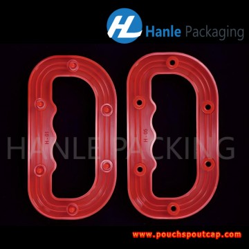 101mm*56mm corner spout bag handle plastic, 5 liter spout pouch handle - HL101ST 101mm*56mm corner spout bag handle plastic, 5 liter spout pouch handle - HL101ST